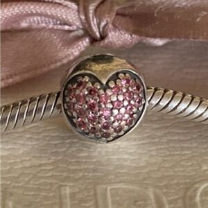 PANDORA “LOVE OF MY LIFE”  charm Sterling Silver Moments collection